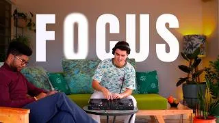 Thumbnail: concentration music for flow state - no vocals!