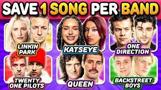 Thumbnail: Save One Song Per Band 🤩🎶(6 Songs Each One) | Most Popular Bands & Groups!🔥 Music Quiz