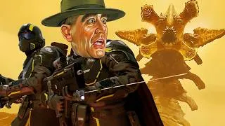 Thumbnail: HILARIOUS Drill Sergeant TAKES OUT a HIVE LORD In Helldivers 2!