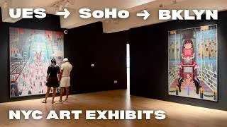 Thumbnail: NYC Art Exhibits: Upper East Side ➜ SoHo ➜ Brooklyn