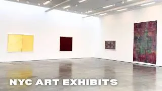 Thumbnail: NYC Art Exhibits: Neo - Expressionism + Color Field + Abstraction + Sculpture + Diagrammatic Art