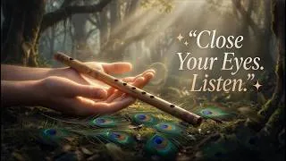Thumbnail: Close Your Eyes & Listen | Healing Krishna Flute Music for Deep Meditation, Relaxation & Peace