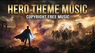 Thumbnail: Powerful Hero Intro Music 🔥 | Epic Cinematic Background Music (No Copyright Music)