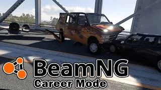 Thumbnail: Car Talk while delivering gravel | BeamNG.drive Career Mode