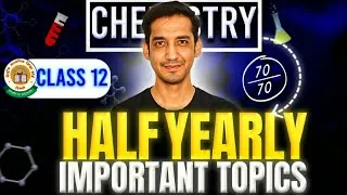 Thumbnail: Score 95% in Chemistry Half yearly Exam🔥 | Most Important Topics 🔥|Class 12| Sourabh Raina