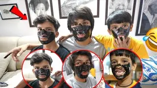 Thumbnail: Ye Face Pe Kya Laga Diya 😱 Sourav Joshi Vlogs 