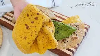 Thumbnail: Healthy Wholewheat Wraps Without Oil & Sugar | Sourdough Discard Recipe