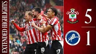 Thumbnail: EXTENDED HIGHLIGHTS: Southampton 5-1 Millwall | Championship
