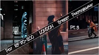 Thumbnail: [POV] Canon RF 70-200mm F2.8L IS USM Chilled Night Street Photography London Part.3 [ Canon EOS RP ]