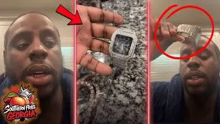 Thumbnail: Hollywood YC OFFERS DONATING Cartier Watch To Skooly & FLEXES 5-Carat Natural Diamonds Rapper Kit