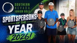 Thumbnail: Southern Nevada Junior Golf Sportspersons of the year 2026