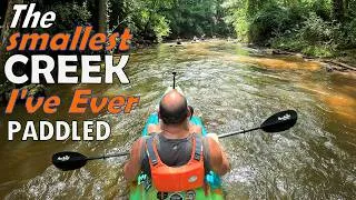 Thumbnail: I Came Back to the Smallest Creek I've Ever Paddled...I'm Glad I Did 🧡