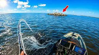 Thumbnail: I Was Flounder Fishing this Old Rock Jetty until THIS HAPPENED** MONSTER FISH LANDED**