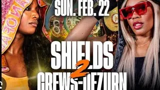 Thumbnail: Claressa Shields vs Franchon Crews-Dezurn 2 : Fight Breakdown + Prediction : Method & ML : $$ Tips :