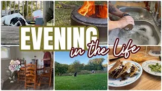Thumbnail: Autumn Evening In The Life || Kitchen Reset + Fire + Leftovers 