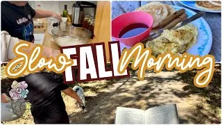 Thumbnail: Slow Fall Morning || Come Hang Out With Us This Morning 🍂💛