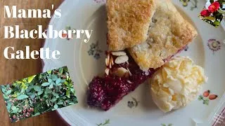 Thumbnail: No pie dish required for this viral dessert. Mama’s Blackberry Galette #fyp #food #foryou #foodie 