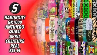 Thumbnail: Boardwall Update at Southside Skate Shop | Real, Anti-Hero, Krooked, Creature, Quasi & More