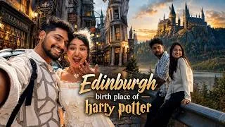 Thumbnail: We Visited Most Magical Town of Scotland 😱 | Harry Potter Live Locations 😍 | Local food & Cafe's ✨