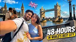 Thumbnail: Exploring Our Dream City of London in 48 Hours 😍 | 3 Days Itinerary + Famous Spots & Food Tour ✨