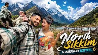 Thumbnail: We Explored Most Beautiful Village of North Sikkim 😍 | Tour Itinerary + Tourist Spots & Local Food ✨