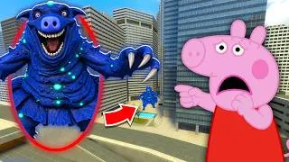 Thumbnail: Un DRON Capta a NANNY FASE 2 de GARTEN OF BANBAN atacando la Ciudad! - Garry's Mod
