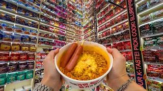 Thumbnail: Eating at 24 Hour Korean Instant Ramen Store
