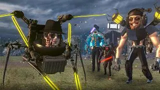 Thumbnail: WHAT IF UPGRADED MICHAEL JACKSON FOUGHT THE ALLIANCE & G-SQUAD BOSSES?! – Skibidi Toilet GMod