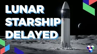 Thumbnail: SpaceX Forced to Delay Starship Lunar Lander, Due to Blue Origin Lawsuit against NASA | Voxel Media