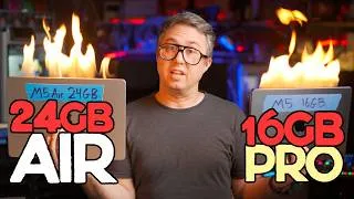 Thumbnail: MacBook AIR with 24GB RAM or MacBook PRO with 16GB?