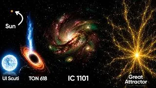 Thumbnail: How Big Are the Largest Objects in the Universe? | 2 Trillion Galaxies, Stars & the Great Attractor