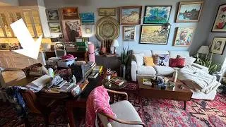 Thumbnail: controlling clutter BUT keeping her maximalist style 🙌