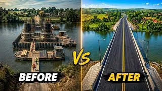 Thumbnail: Building One of the Strongest Bridges | Full Construction Process to Finished Highway
