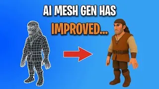 Thumbnail: I Tried to Build an Open World with MeshyAI... (MeshyAI Tutorial)