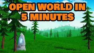 Thumbnail: Build a beautiful 3D open world in 5 minutes (updated for Unity 6!)