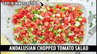 Thumbnail: Andalusian Chopped Tomato Salad | Possibly the BEST 10 Minute Salad