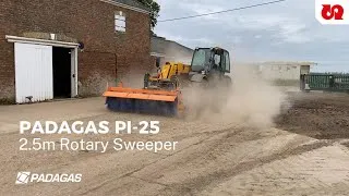 Thumbnail: PADAGAS PI-25 2.5m Rotary Sweeper in Action | Spaldings UK | Exclusive Distributor