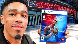 Thumbnail: I PLAYED NBA 2K27 EARLY (NBA 2K27 Community Day Vlog + NBA 2K27 NEWS)