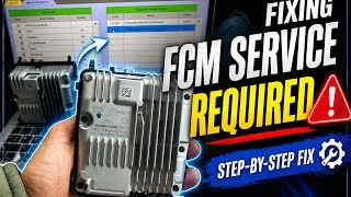 Thumbnail: Fixing FCM Service Required - U15A5 in Mitsubishi error code