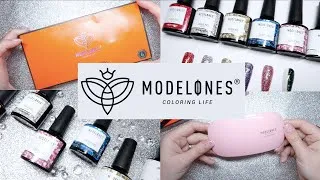 Thumbnail: 💎 MODELONES DIAMOND GLITTER GEL POLISHES 💎 | Spangley Nails