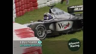 Thumbnail: 1999 F1 European Grand Prix Nürburgring Coulthard Slides Off Ending His Championship Hopes