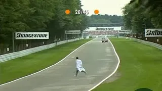 Thumbnail: F1 German Grand Prix 2000. Protesting 'idiot' causes Safety Car. Barrichello's emotional 1st win!