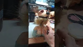 Thumbnail: Puppet-makers have the strangest things lying around...