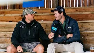 Thumbnail: Young Sheep & Beef Farmer Shaun Cutting The Bull