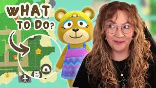 Thumbnail: How I 'use' my VILLAGERS to get INSPIRATION! 🌻 Let's Play Ep. 9