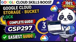 Thumbnail: Google Cloud Storage - Bucket Lock #GSP297 #qwiklabsarcade2026