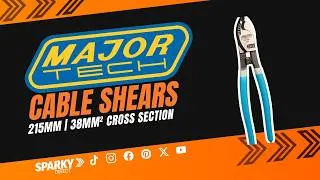 Thumbnail: Major Tech CS0338 | Cable Shears (38mm)