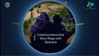 Thumbnail: Creating Interactive Story Maps with GeoLibre