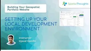 Thumbnail: 02. Setting up Your Local Development Environment - Building Your Geospatial Portfolio Website
