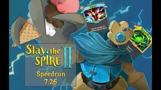Thumbnail: Slay the Spire 2 Defect Unseeded Glitchless Speedrun 7:26
